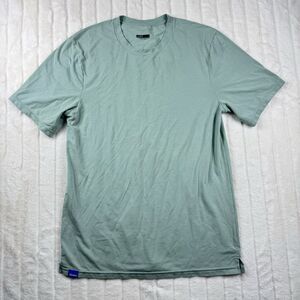 Janji Circa Daily Tee Men Small Green Soft Comfort Quick Dry T-Shirt Performance
